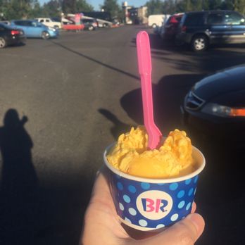 Baskin-Robbins - Mango.. delicious.. would've been nice to sit outside and eat but workers wouldn't move.. - Ice Cream & Frozen Yogurt Near Me - Hillsboro, Oregon Baskin-Robbins - Mango.. delicious.. would've been nice to sit outside and eat but workers wouldn't move.. - Ice Cream & Frozen Yogurt Near Me - Hillsboro, Oregon