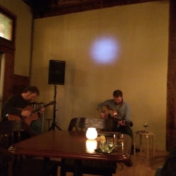The Parlor - This father-son instrumental guitar duo is really, really good - peaceful yet hauntingly beautiful. - Cocktail Bars Near Me - Traverse City, Michigan