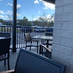 Outdoor patio for Covid safe dining