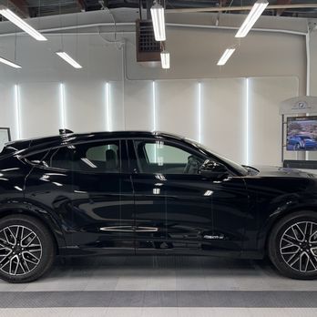 Quality Window Tinting - 2024 Ford Mustang Mach-E - Before - Car Window Tinting Near Me - Sacramento, California Quality Window Tinting - 2024 Ford Mustang Mach-E - Before - Car Window Tinting Near Me - Sacramento, California