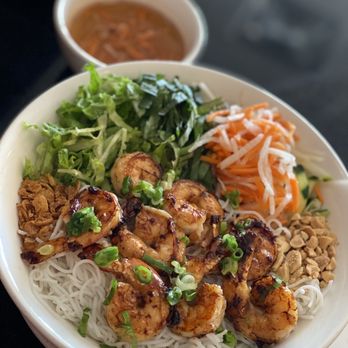 Pho Factory - Shrimp Vermicelli bowl, so great! - Vietnamese Near Me - Alexandria, Virginia