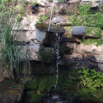 Cabernet Grill - We sat next to this lovely waterfall on the patio. - Seafood Near Me - Fredericksburg, Texas Cabernet Grill - We sat next to this lovely waterfall on the patio. - Seafood Near Me - Fredericksburg, Texas
