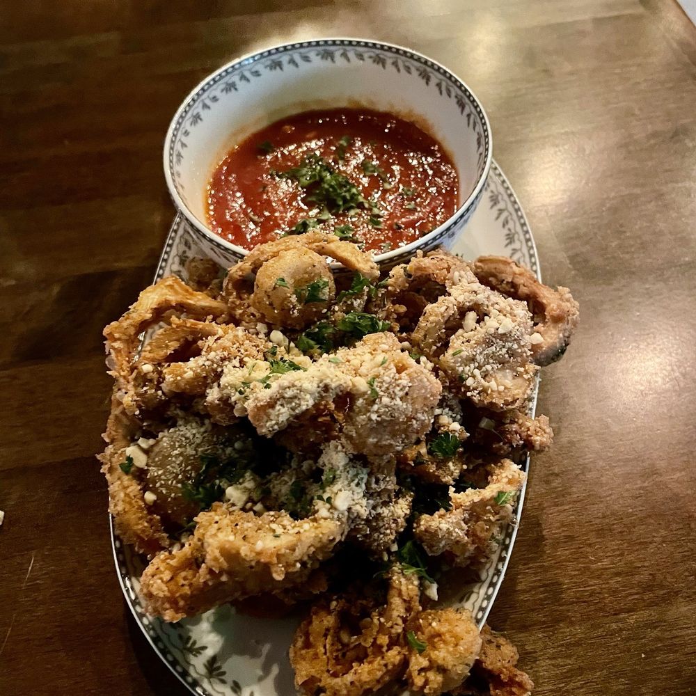 DC Vegan - King Trumpet Calamari - Vegan Near Me - Washington, DC, District of Columbia DC Vegan - King Trumpet Calamari - Vegan Near Me - Washington, DC, District of Columbia