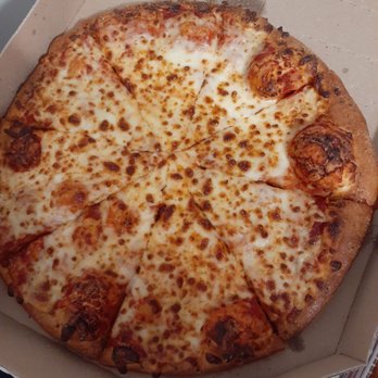 Domino's Pizza - Over cooked pizza - Pizza Near Me - Chicago, Illinois