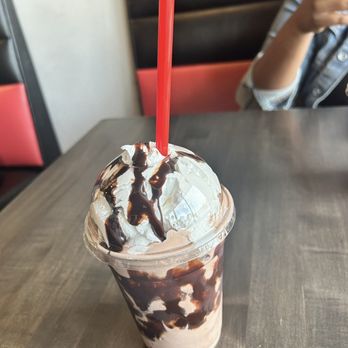 Burgers@ Apollo - DELICIOUS chocolate milk shake! So good! - Burgers Near Me - Camp Springs, Maryland
