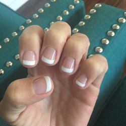 French soak off gel on my natural nails