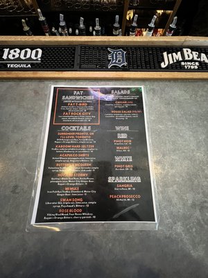 Menu photo 3 Barcade Detroit, MI