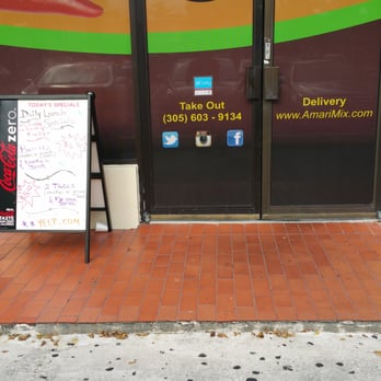 A-Mari-Mix Restaurant - You can't see anything Inside from the Outside, but the place looks nice. - Mexican Near Me - Miami, Florida A-Mari-Mix Restaurant - You can't see anything Inside from the Outside, but the place looks nice. - Mexican Near Me - Miami, Florida