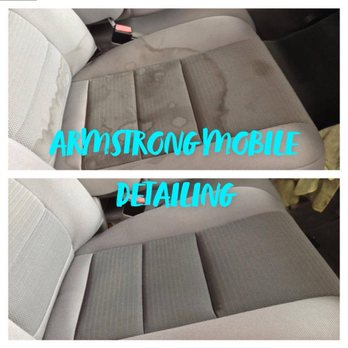 Armstrong Mobile Detailing - Stain removal of seats. - Auto Detailing Near Me - El Cajon, California