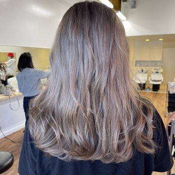 M-irror Salon - Milk tea blonde - Hair Salons Near Me - Honolulu, Hawaii
