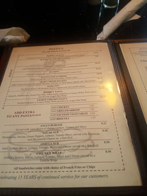 Menu photo 6 George's Restaurant - Oxford Oxford, NC