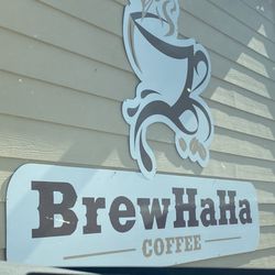 BrewHaHa - BrewHaHa sign