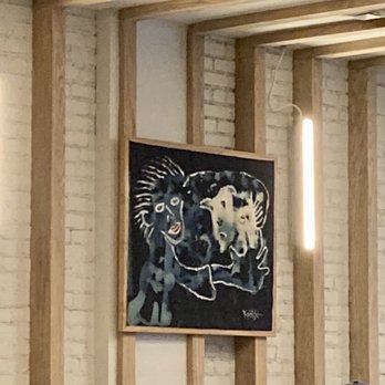 Cafe Luka - Artwork by Alexander Kaletski 10/06/22 - Diners Near Me - New York, New York