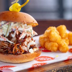 The Iron Press - Pulled Pork Sandwich