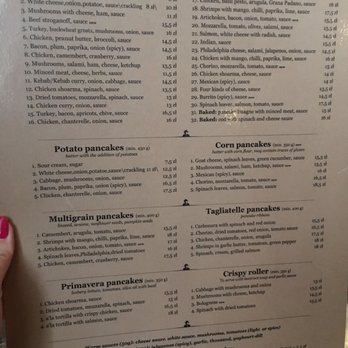 Manekin - Menu in English! - Creperies Near Me - Łódź, LD Manekin - Menu in English! - Creperies Near Me - Łódź, LD