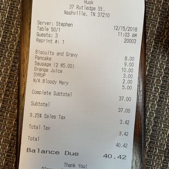 Husk - Southern Near Me - Nashville, Tennessee