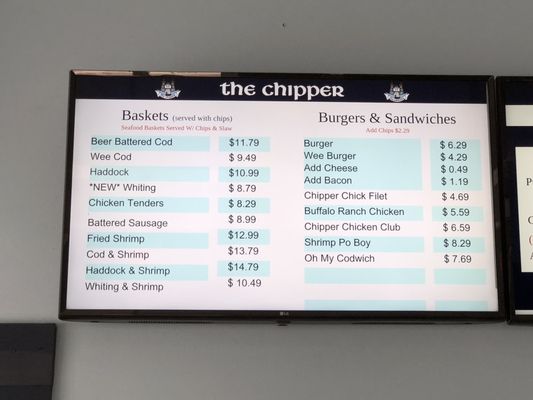 Menu photo 5 The Chipper Newport News, VA