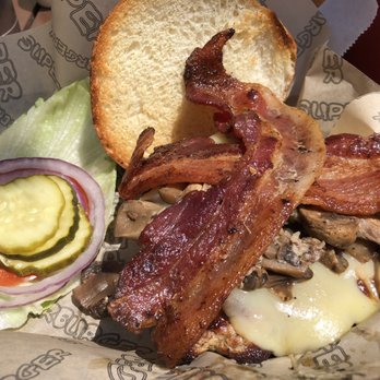 Superburger - Mushroom bacon Swiss amazingness - Burgers Near Me - Santa Rosa, California Superburger - Mushroom bacon Swiss amazingness - Burgers Near Me - Santa Rosa, California
