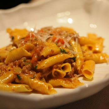 Marea - GARGANELLI pasta quills, pork sausage ragu, parmigiano reggiano (aka Hamburger Helper) - Italian Near Me - New York, New York Marea - GARGANELLI pasta quills, pork sausage ragu, parmigiano reggiano (aka Hamburger Helper) - Italian Near Me - New York, New York