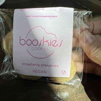 Roosevelt Coffee - Vegan strawberry preserve cookie - Cafes Near Me - Irvine, California Roosevelt Coffee - Vegan strawberry preserve cookie - Cafes Near Me - Irvine, California