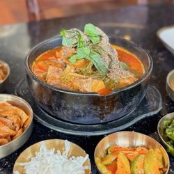 Master Oh's - Gamjatang: Pork Bone Soup ($22)
