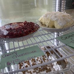 The Lucky 7 Cafe - Look at those pies!