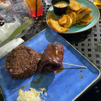 Don Coqui | Haverstraw - Skirt Steak (Churrasco) and a side of tostones - Latin American Near Me - Haverstraw, New York