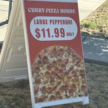 Curry Pizza House Sacramento - Poor advertising - Chicken Wings Near Me - Sacramento, California