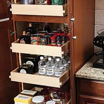 Drake Remodeling - a pull out pantry cabinet - General Contractors Near Me - Flemington, New Jersey