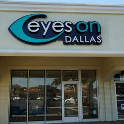 Eyes On Dallas - Front of office, located in the Preston Valley Shopping Center