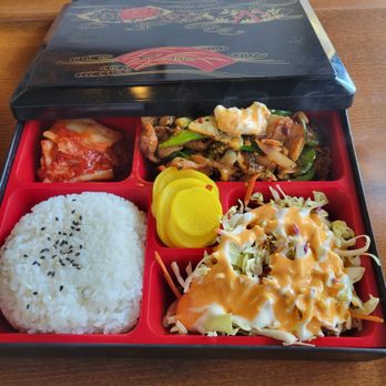 Kevin's Korean Kitchen - Spicy Pork lunch box - Korean Near Me - Sparks, Nevada