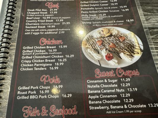 Menu photo 2 Killian Cafe & Grill Miami, FL