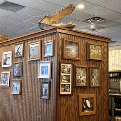 Oakwood Smokehouse & Grill - Memories of family and friend fishing and hunting and their souvenirs