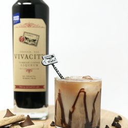 Vivacity Fine Spirits - Vivacity White Russian with a chocolate drizzle