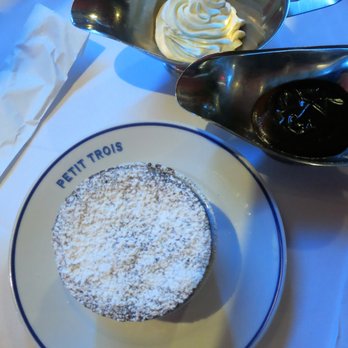 Petit Trois - Chocolate soufflé - French Near Me - Sherman Oaks, California