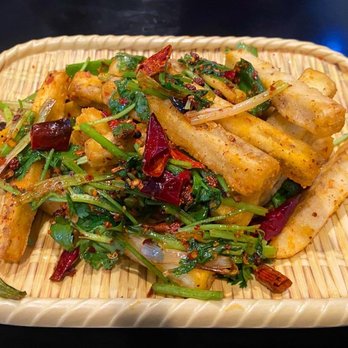 Bao Gogo - P1. Dry Fried Eggplant - Szechuan Near Me - Alpharetta, Georgia