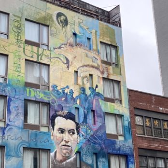 Federico García Lorca Mural - Federico García Lorca Spanish Poet, playwright and theater director. Taken 09/17/21 - Public Art Near Me - New York, New York Federico García Lorca Mural - Federico García Lorca Spanish Poet, playwright and theater director. Taken 09/17/21 - Public Art Near Me - New York, New York
