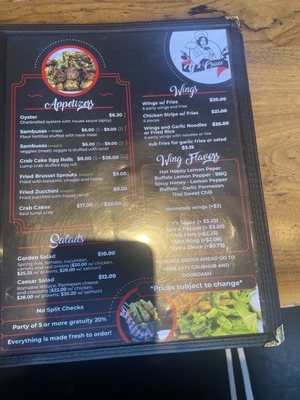 Menu photo 1 Plenty Oakland, CA