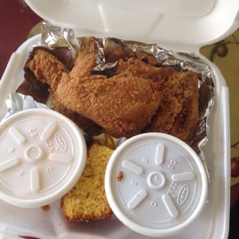 Sal's Gumbo Shack - Fried chicken with corn bread, Mac n cheese and candied yam - Seafood Near Me - Long Beach, California Sal's Gumbo Shack - Fried chicken with corn bread, Mac n cheese and candied yam - Seafood Near Me - Long Beach, California