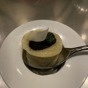 Alinea - A truffle dough ball - New American Near Me - Chicago, Illinois