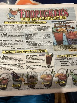 Menu photo 5 Fudpucker's Destin, FL