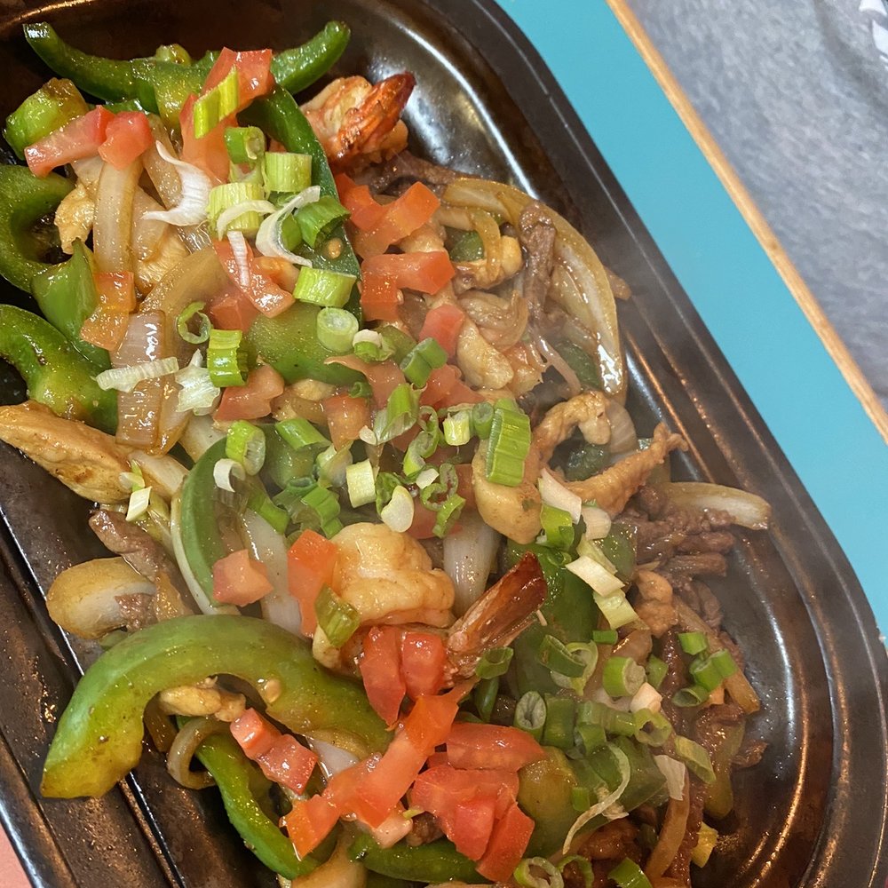 Fajita Mix with chicken, steak & shrimp. Fajita Mix with chicken, steak & shrimp.