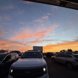 The beautiful sunset