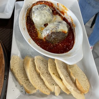 The Trap - Meatballs- delicious! Slightly spicy, love the pomodoro sauce - Axe Throwing Near Me - Winter Park, Florida The Trap - Meatballs- delicious! Slightly spicy, love the pomodoro sauce - Axe Throwing Near Me - Winter Park, Florida