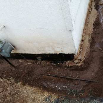 Live Green Turf Landscaping - Trench prepping for French drain - Artificial Turf Near Me Live Green Turf Landscaping - Trench prepping for French drain - Artificial Turf Near Me