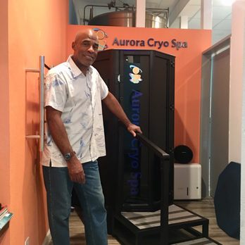 Aurora Modern Healing Therapies - Super nice owner Roy and the whole body cryotherapy chamber. - Cryotherapy Near Me - Monrovia, California Aurora Modern Healing Therapies - Super nice owner Roy and the whole body cryotherapy chamber. - Cryotherapy Near Me - Monrovia, California