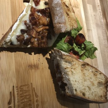 Carmela Coffee - West Delray - Panini with bacon and brie - Coffee & Tea Near Me - Delray Beach, Florida Carmela Coffee - West Delray - Panini with bacon and brie - Coffee & Tea Near Me - Delray Beach, Florida