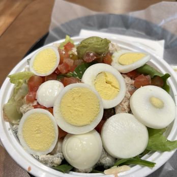 Zoup! Eatery - Bacon Cobb salad. A bit small but lots of good stuff. - Salad Near Me - Cambridge, Ontario