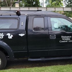 Nuisance Wildlife Control - Here is a photo of their truck! Very impressive people very impressive business!