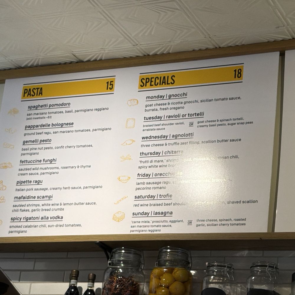 Forma Pasta Factory - Menu - Pasta Shops Near Me - Brooklyn, New York